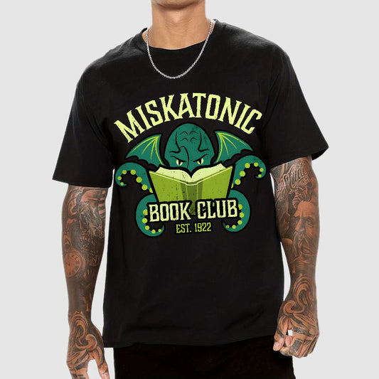 Mystic Book Club Geek T-Shirt