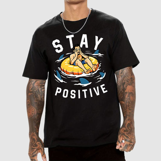 Try to Stay Positive! Geek T-Shirt