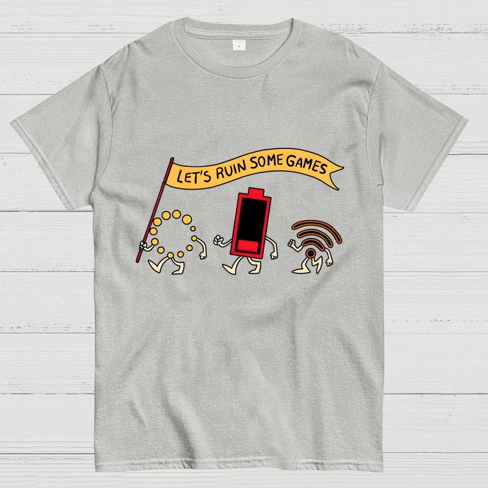 Let's Ruin Some Games Geek T-Shirt