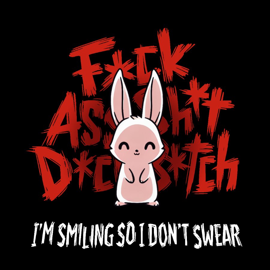 I‘m Smiling So I Don't Swear Geek T-Shirt