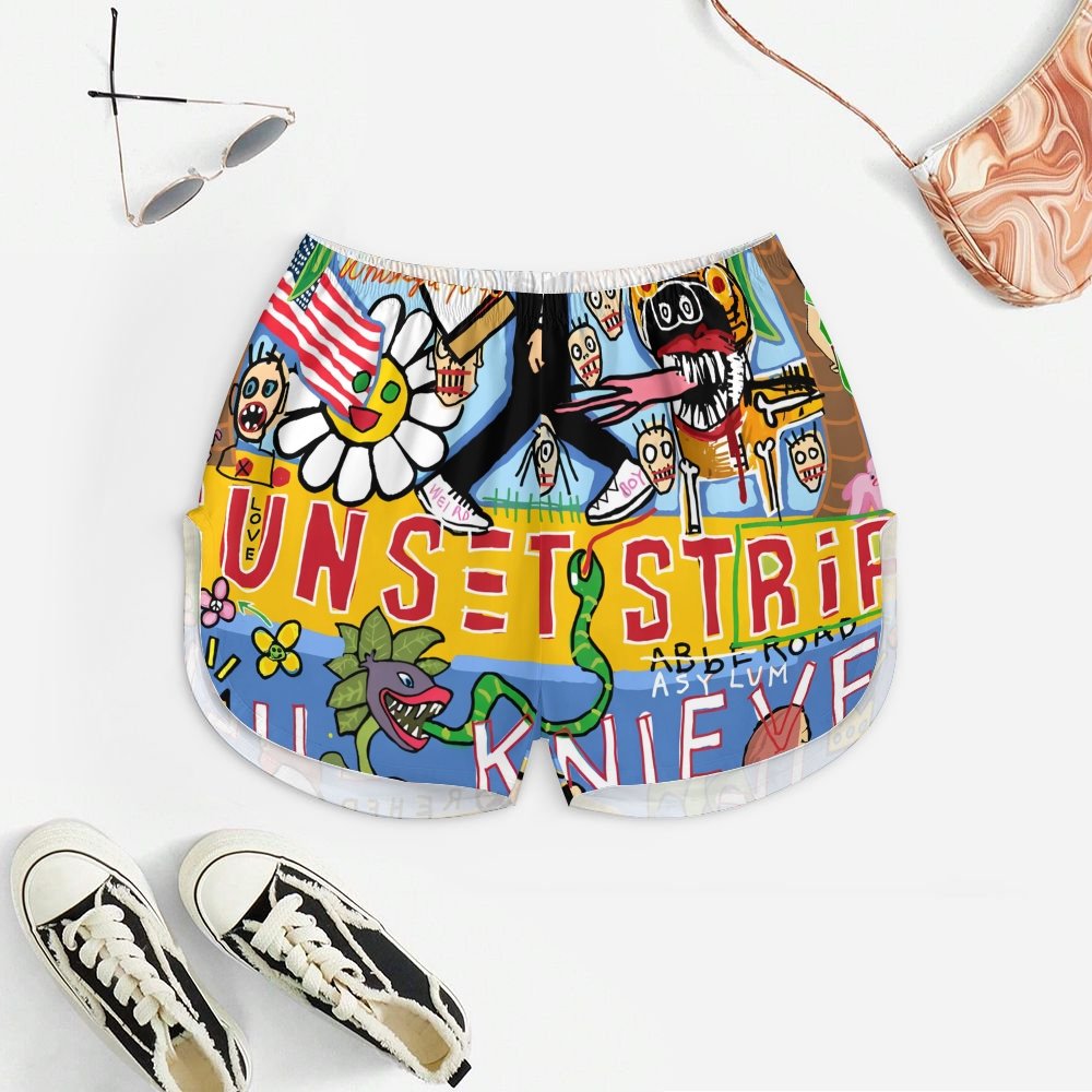 Vintage Graffiti2 Women's Geek Suspender Cami Set