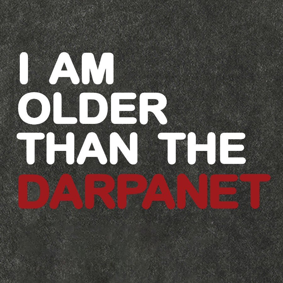 I Am Older Than The Darpanet Vintage Distressed T-shirt