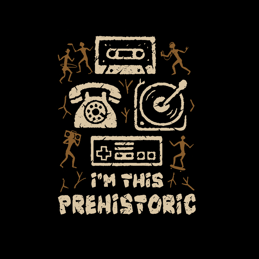I'm This Prehistoric! Geek T-Shirt