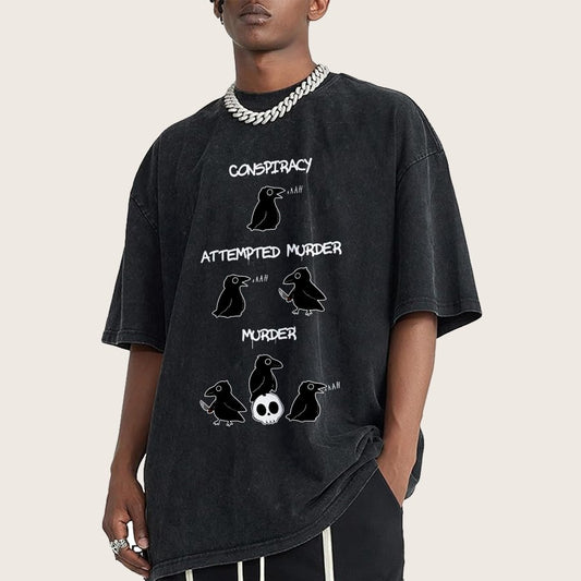 From Conspiracy To Murder Vintage Distressed T-shirt