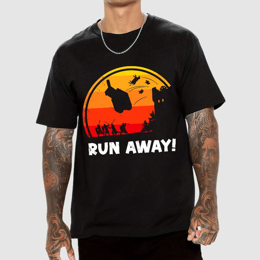 Run Away Geek T-Shirt
