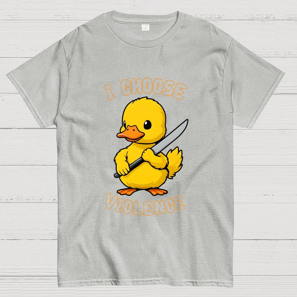 I Choose Violence Unisex Geek T-Shirt