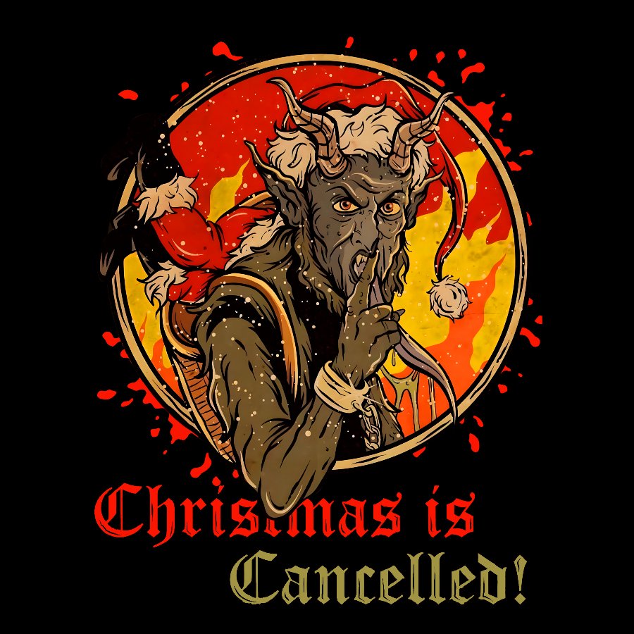 Christmas Is Cancelled Geek T-Shirt