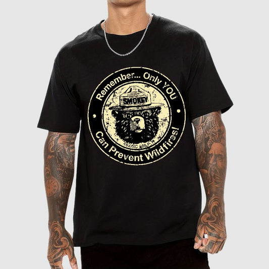 Only you can prevent forest fires Geek T-Shirt