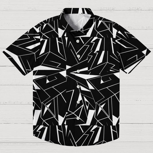 Geometric line Geek Hawaiian Shirt