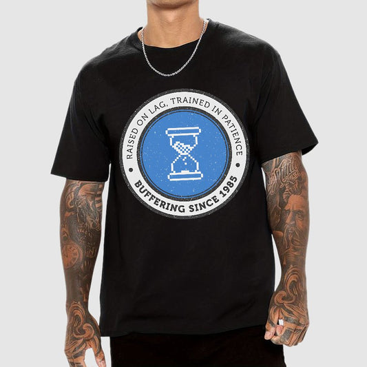 Raised on Lag Geek T-Shirt