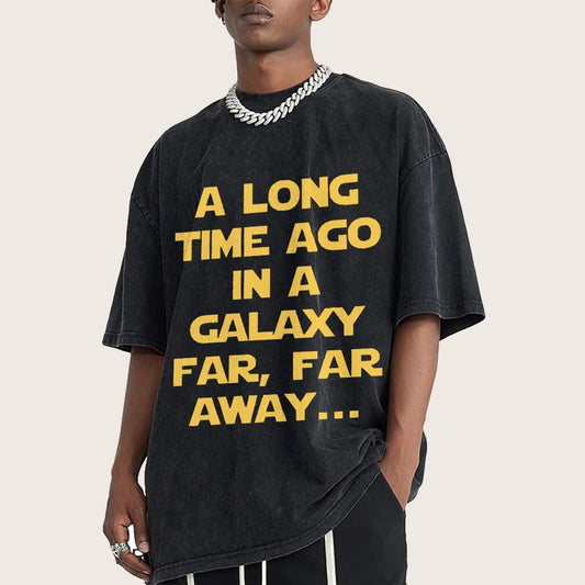 A Cosmos Far Away Vintage Distressed T-shirt