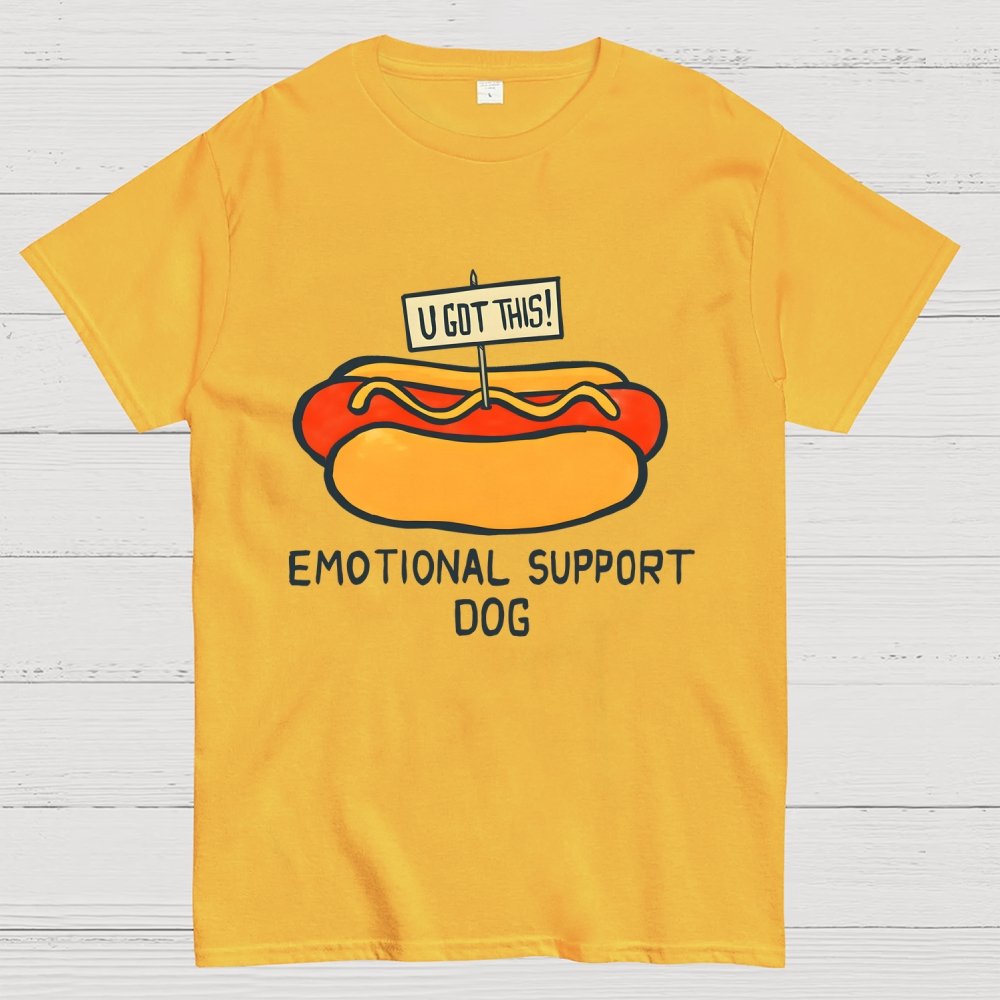 Emotional Support Dog Geek T-Shirt