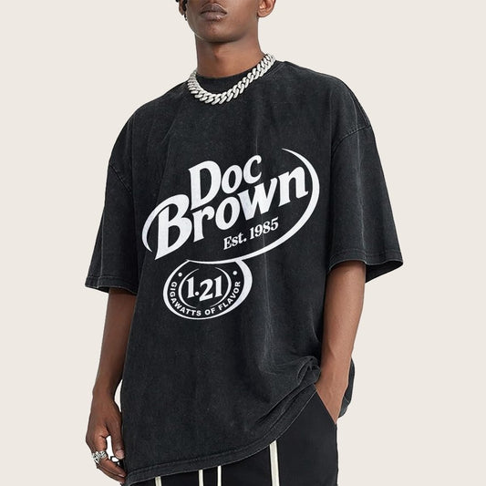 Back To The Flavor Vintage Distressed T-shirt