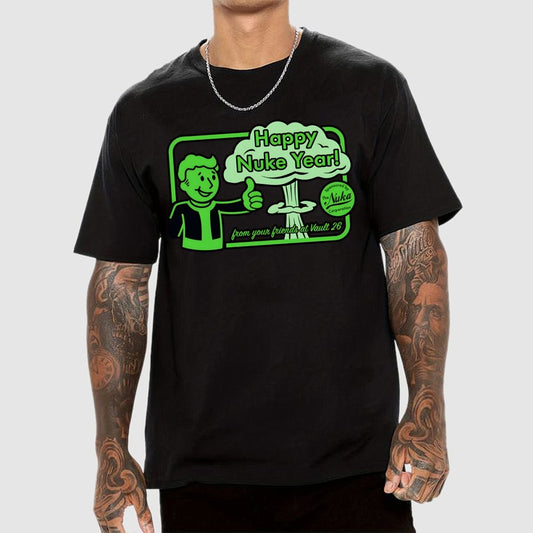 Happy Nuke Year Geek T-Shirt