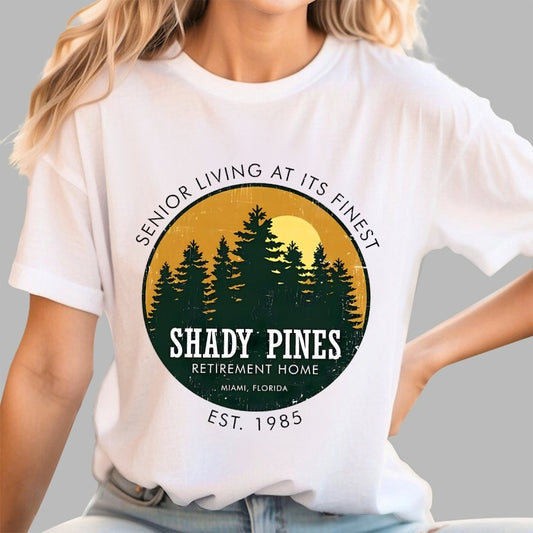 Shady Pines Retirement Home Unisex Geek T-Shirt