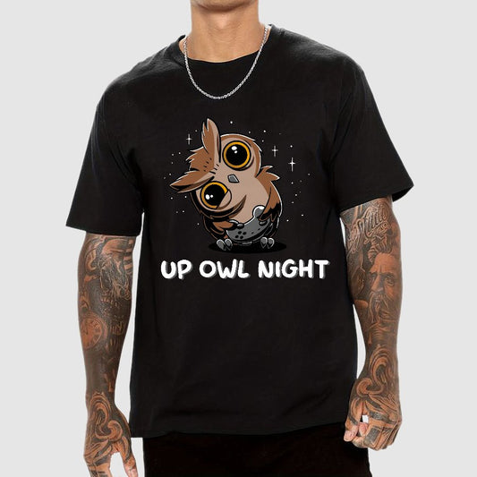 Wise Owl Night Geeky T-Shirt