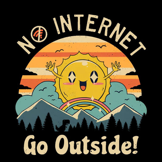 No Network Geek Cotton Sweatshirt