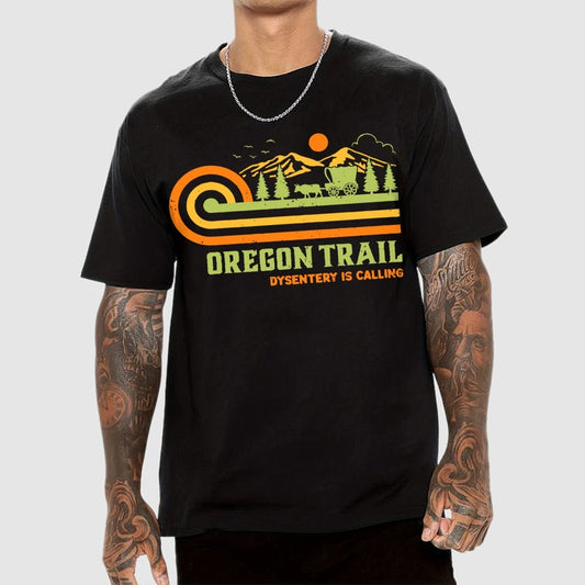 Vintage Oregon Trail Geek T-Shirt