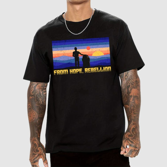 From Hope Rebellion Geek T-Shirt