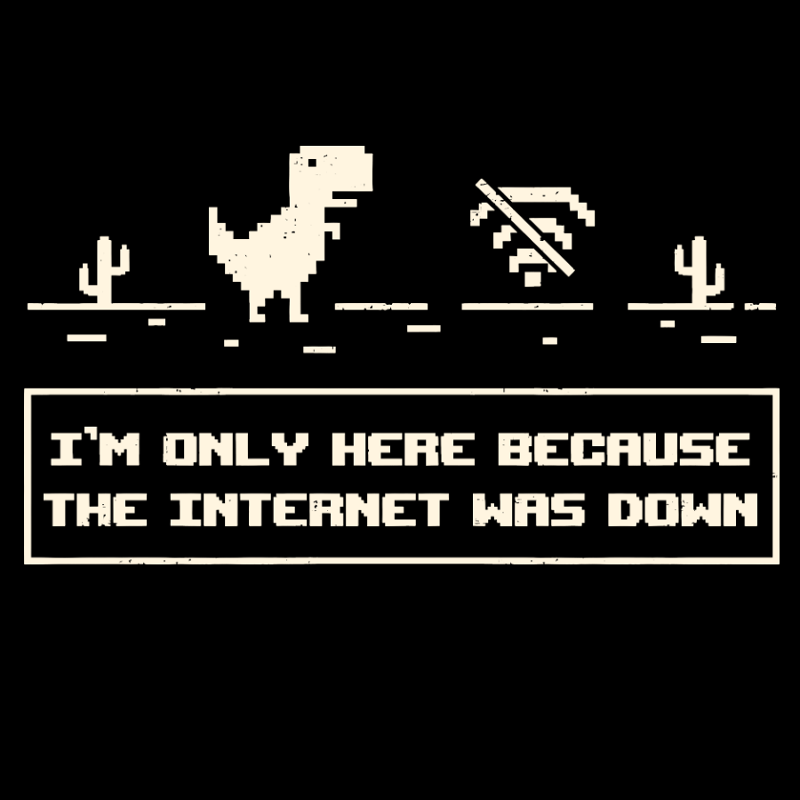Offline Dino Geek T-Shirt