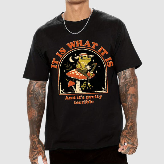 It Is What It Is And It's Pretty Terrible Geek T-Shirt