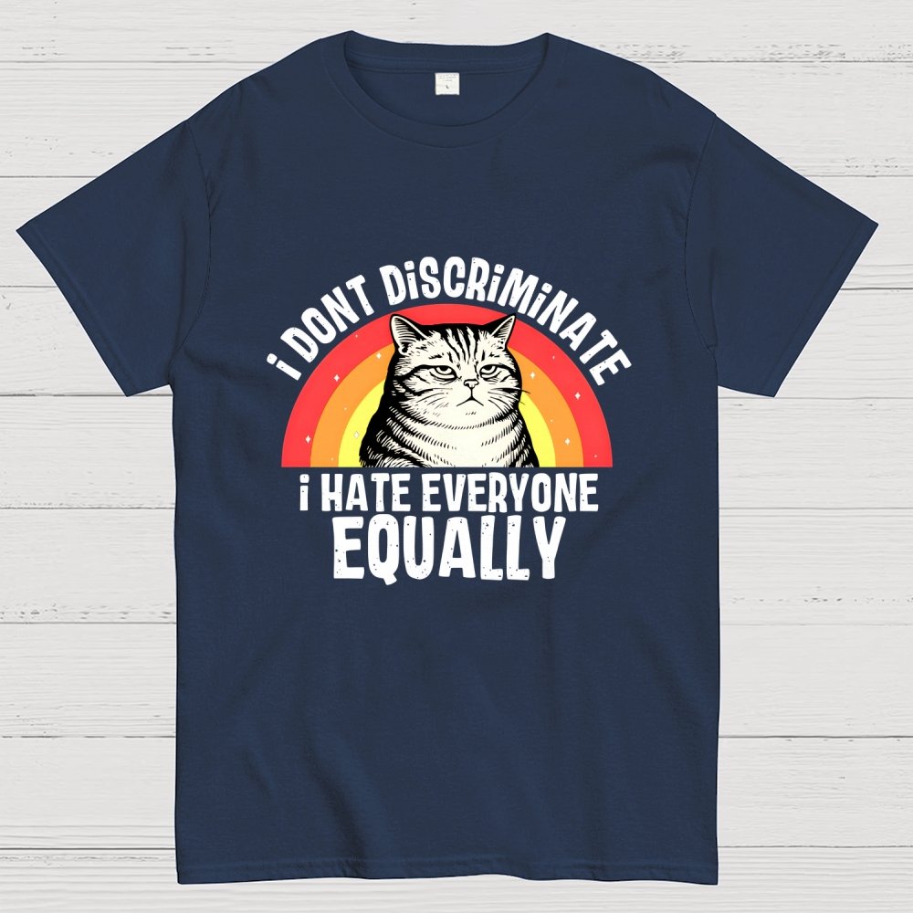I Hate Everyone Equally Geek T-Shirt