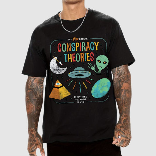 The Big Book Of Conspiracy Theories Geek T-Shirt