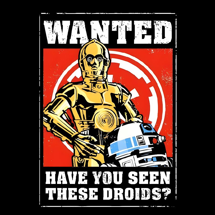 Wanted Robot Geek T-Shirt