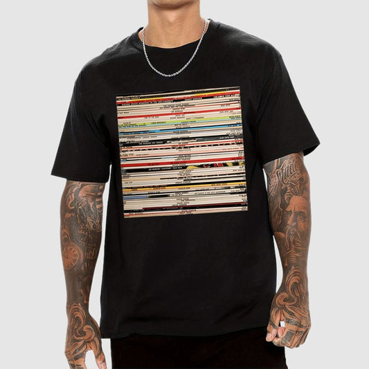 Vintage Vinyl Records Unisex Geek T-Shirt