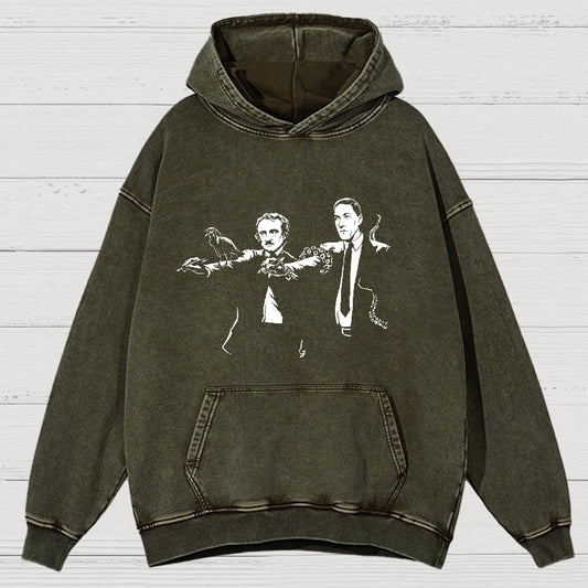 DARK FICTION II Vintage Distressed Hoodie
