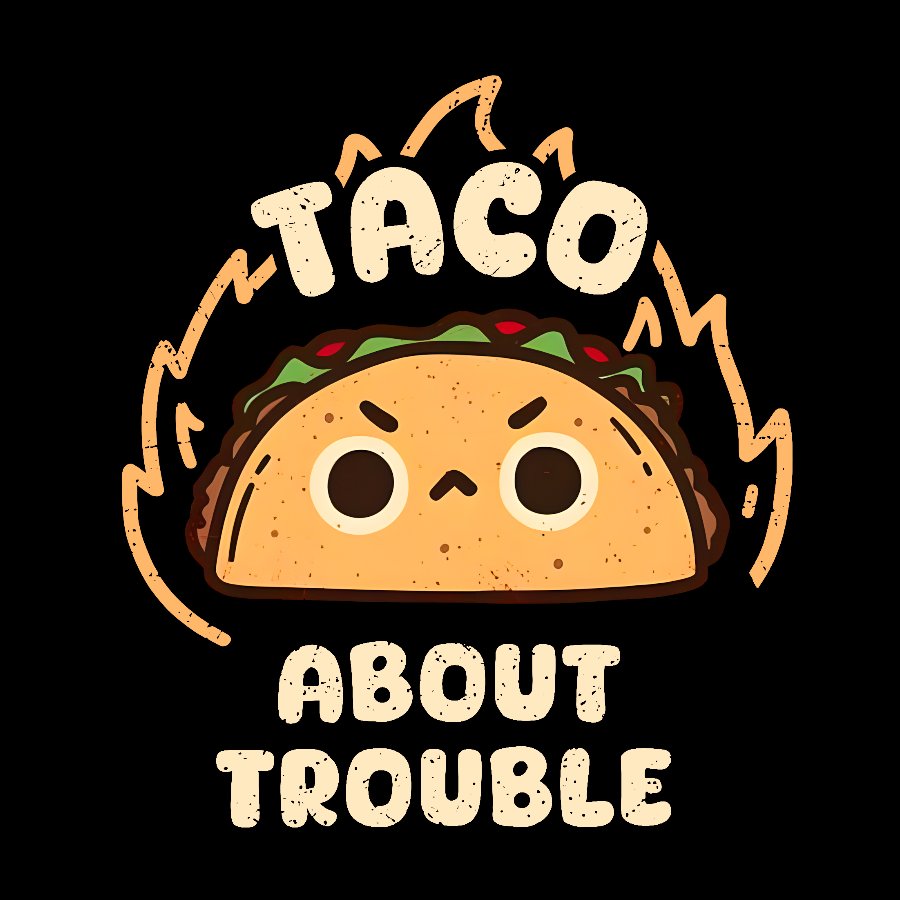 Taco About Trouble Geek T-Shirt