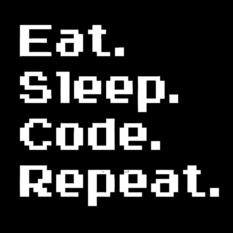 Eat Sleep Code Repeat Geek T-Shirt