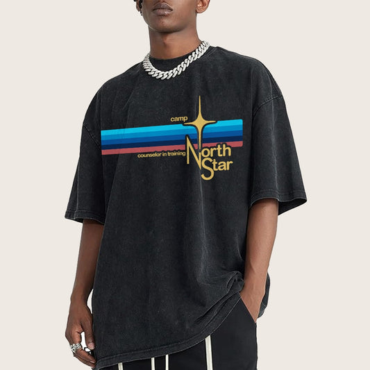 Camp North Star Vintage Distressed T-shirt