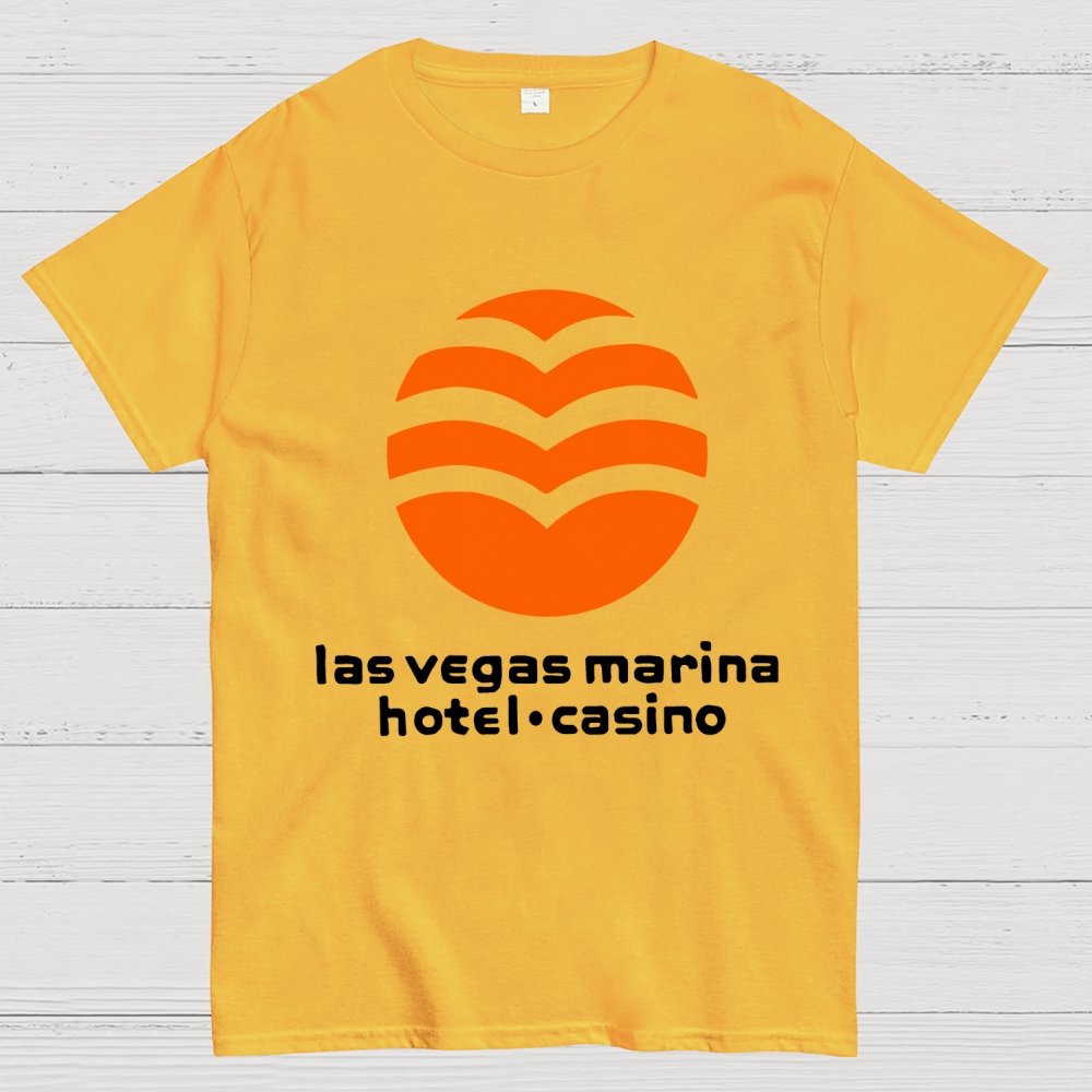 Marina Hotel & Casino - Vintage Las Vegas Unisex Geek T-Shirt