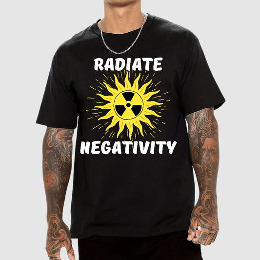 Radiate Negativity Geek T-Shirt