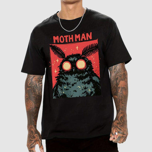 Cryptid Mothman Unisex Geek T-Shirt