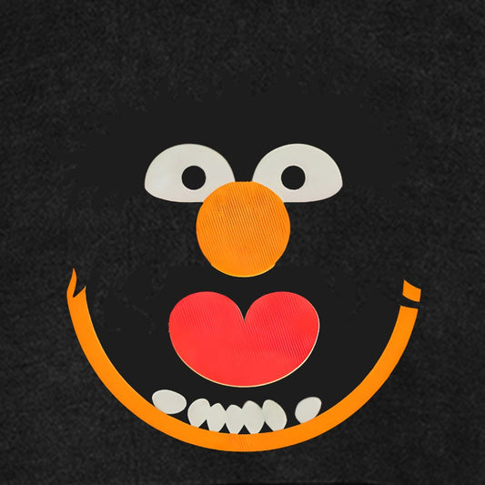 Retro Pop Culture Puppet Face 2 Vintage Distressed Hoodie