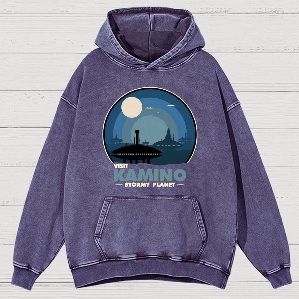 Zalora Vintage Distressed Hoodie