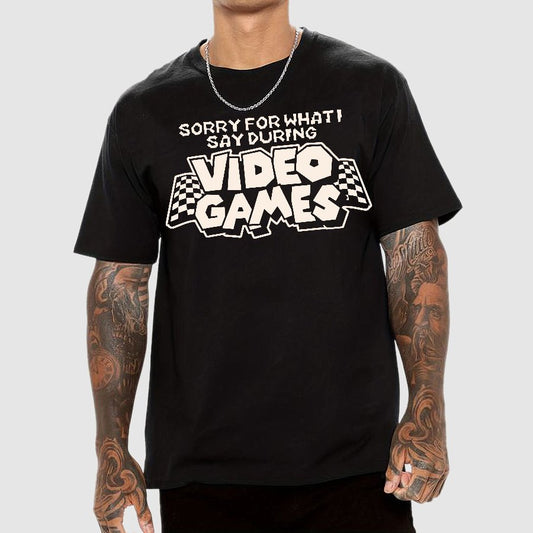 Sorry Video Games Geek T-Shirt