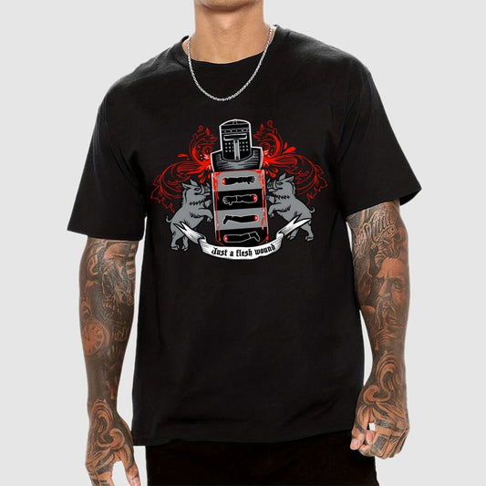 Black Knight Coat of (No) Arms Geek T-Shirt