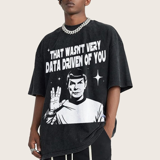 That Wasn't Very Logic Based Of You Vintage Distressed T-shirt