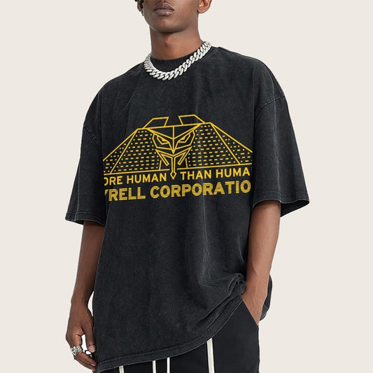 MoreHumanThanHuman Vintage Distressed T-shirt