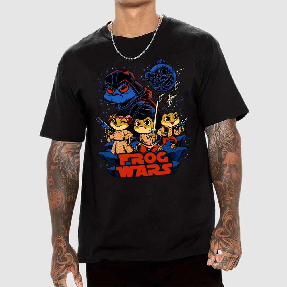 Frog Wars Geek T-Shirt