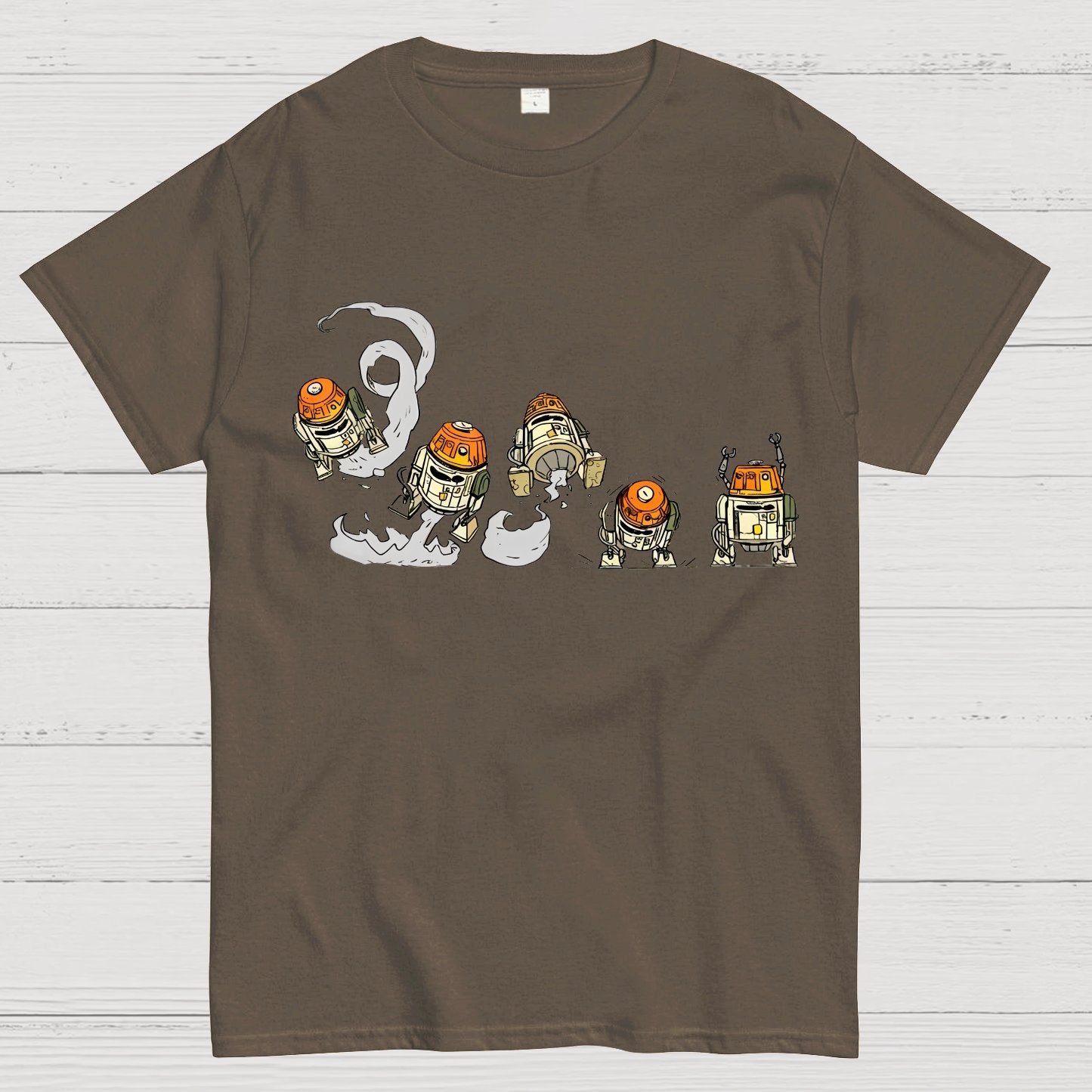 Panic Robot Geek T-Shirt