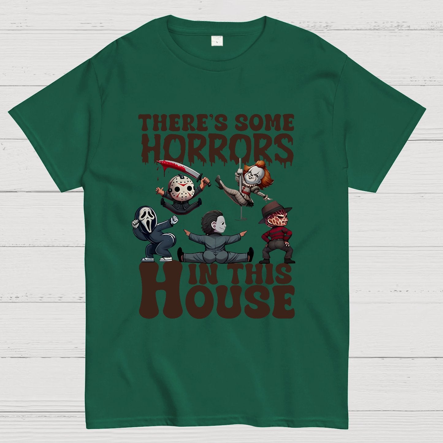 Halloween Horror Movies Geek T-Shirt
