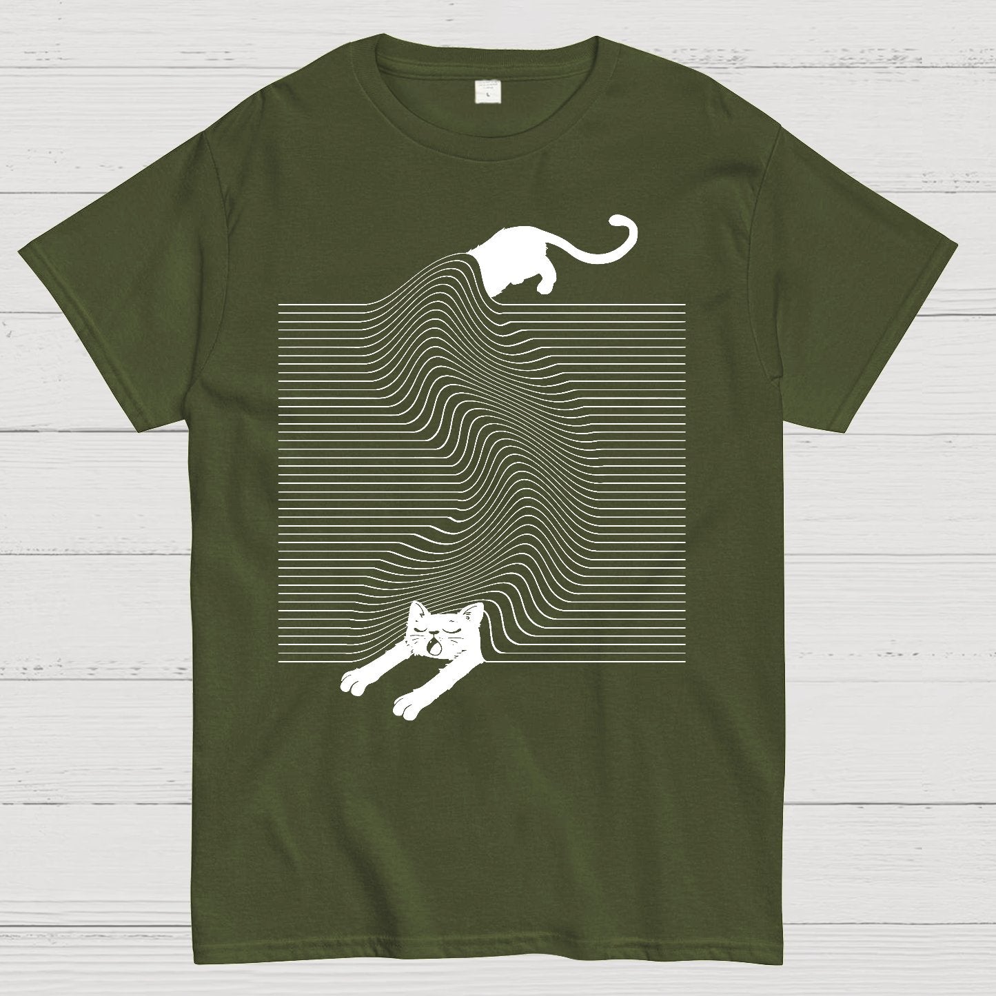 Cute Cat Geek T-Shirt