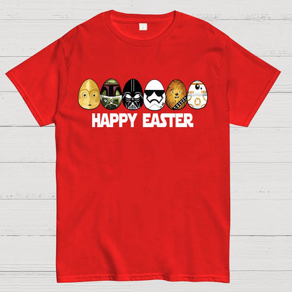 Easter Egg Hunting Party Happy Easter 2025 Geek T-Shirt