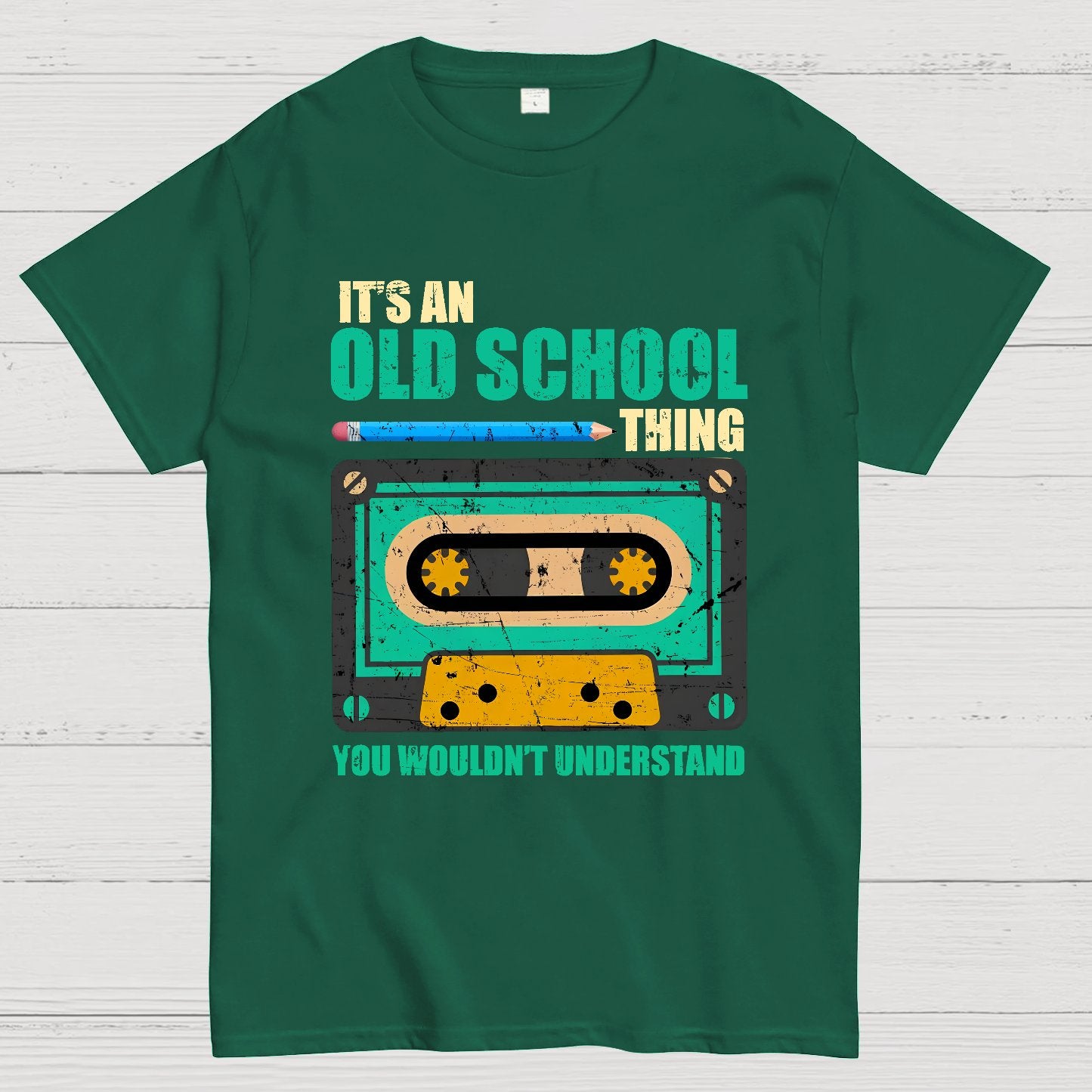 Its an Old School Thing You Wouldnt Understand Vintage Cassette Geek T-Shirt