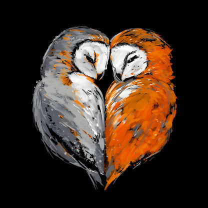 Owls In Love Geek T-Shirt