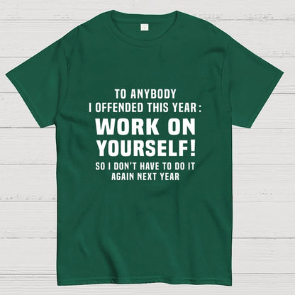 Funny Offensive Message Geek T-Shirt